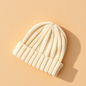 Ribbed Knit Beanie